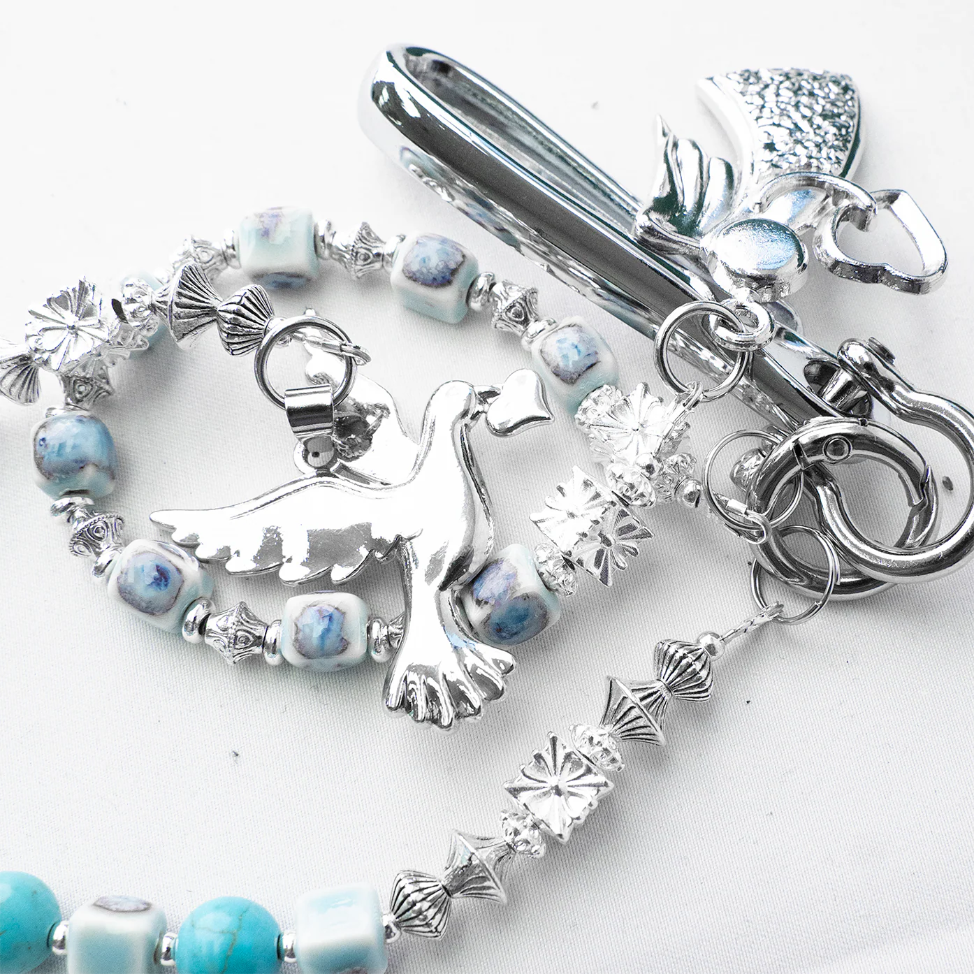 Blue Bird & Angel Pant Chain - Image 3