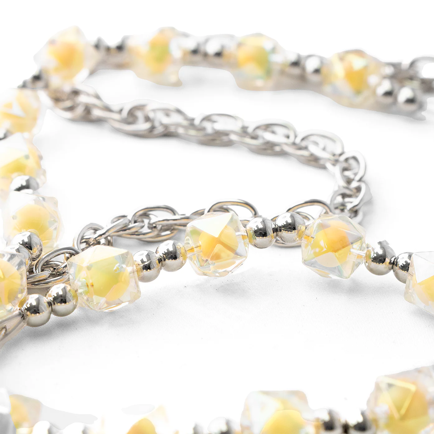 Yellow Glass Pant Chain - Image 3