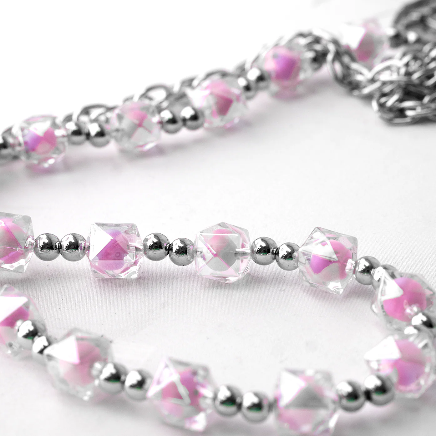 Pink Glass Pant Chain - Image 3