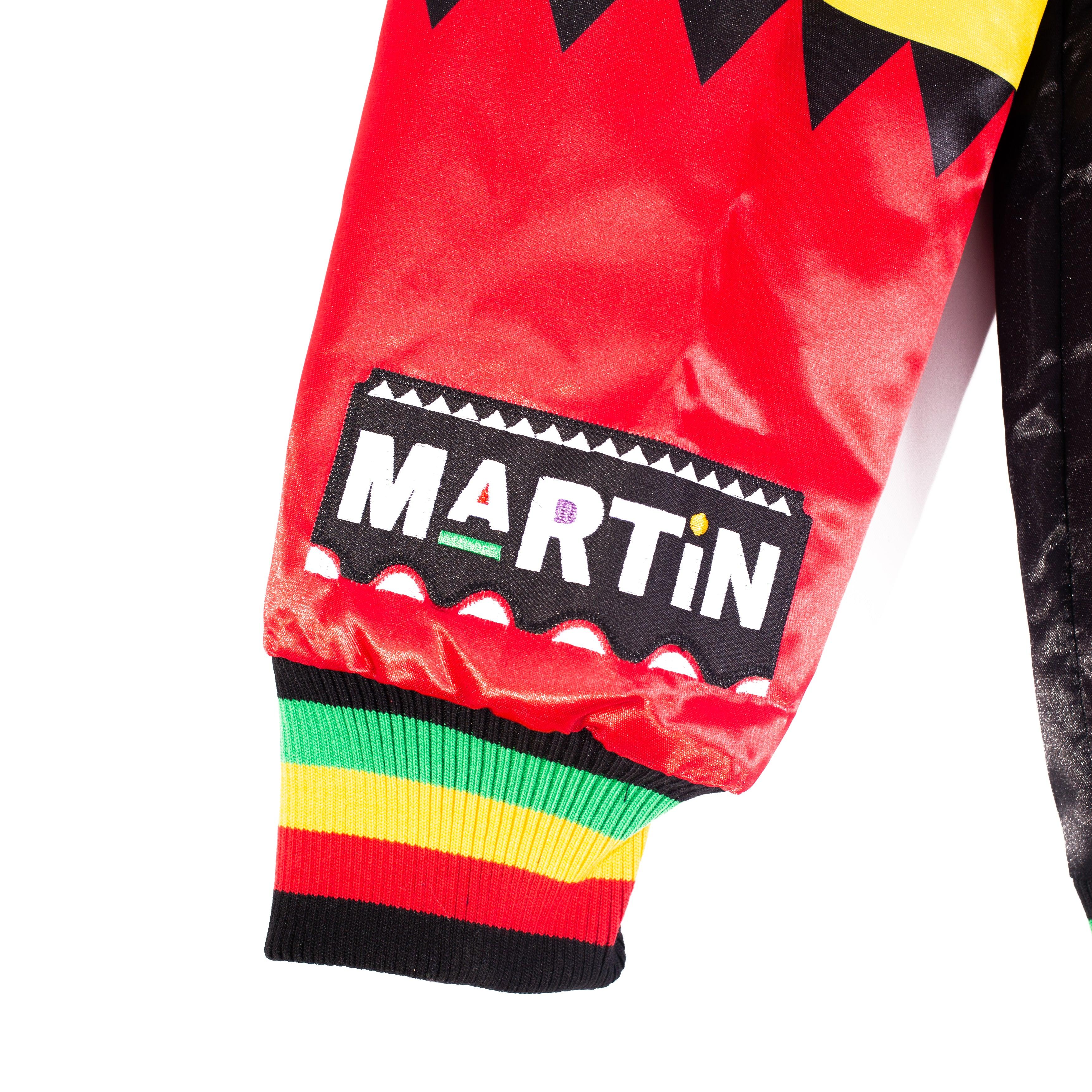 YOUTH MARTIN 8BALL SATIN JACKET BLACK - Image 3