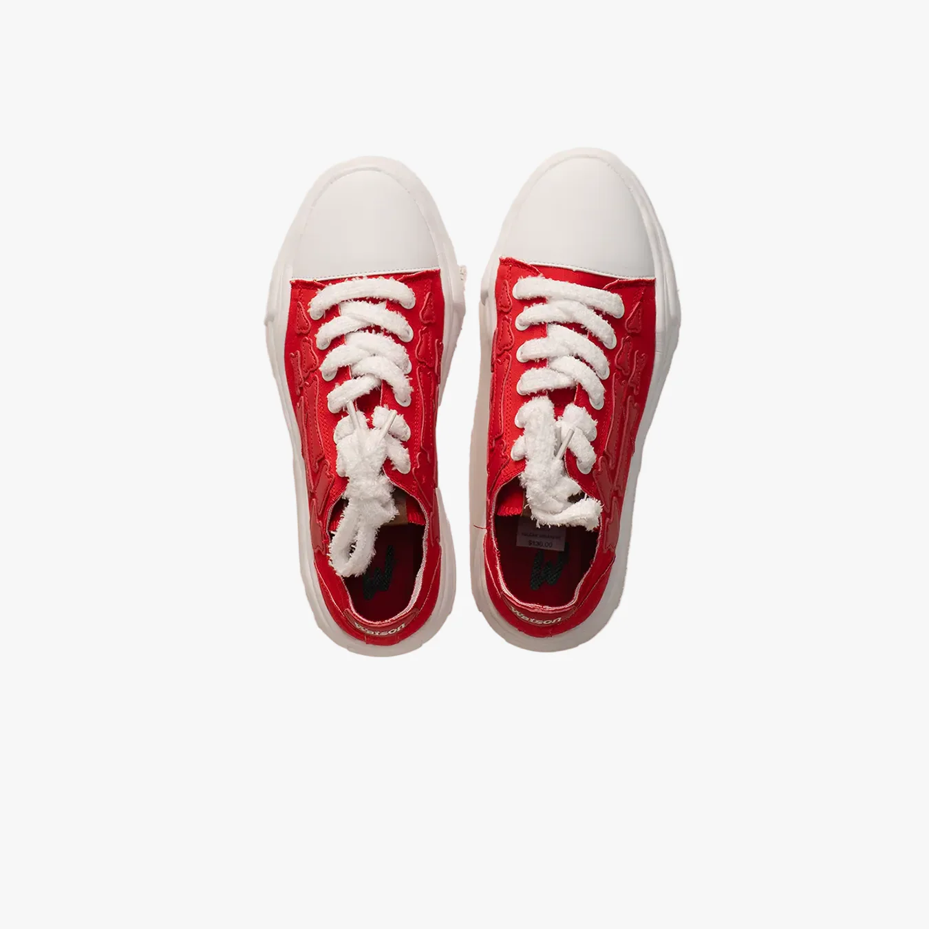 WATSON VULCAN SNEAKERS (RED) - Image 4