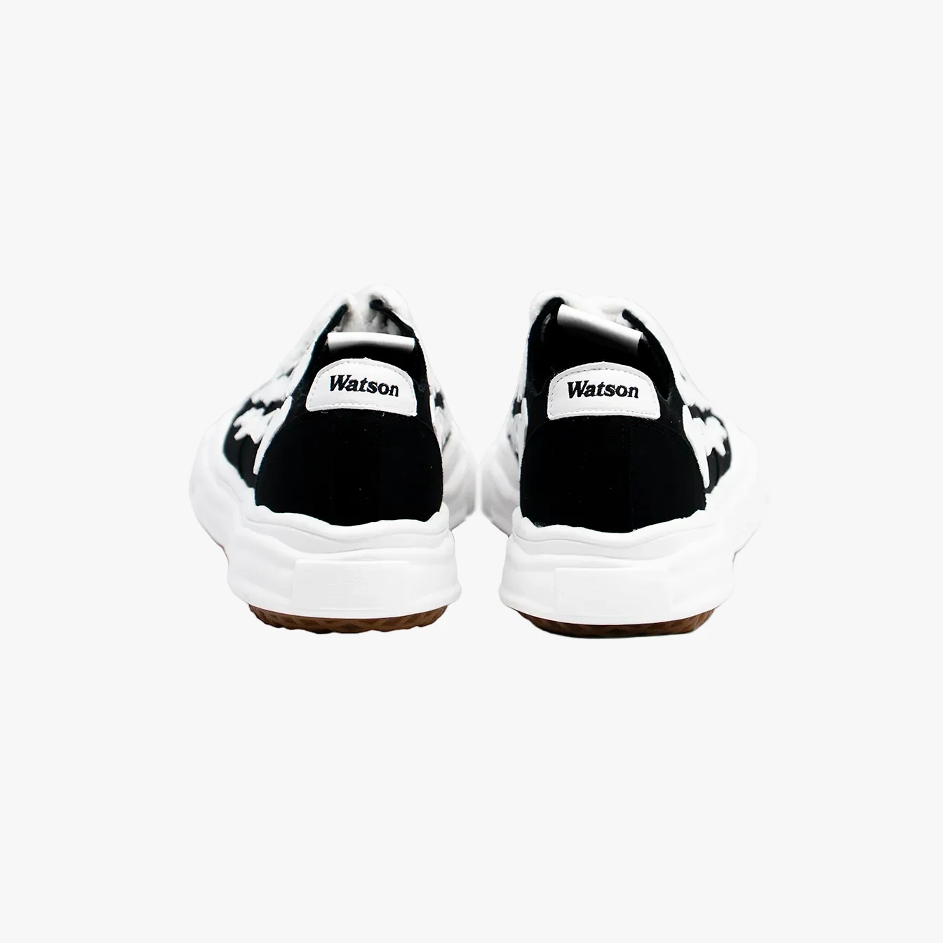 WATSON VULCAN SNEAKERS (BLACK & WHITE) - Image 3