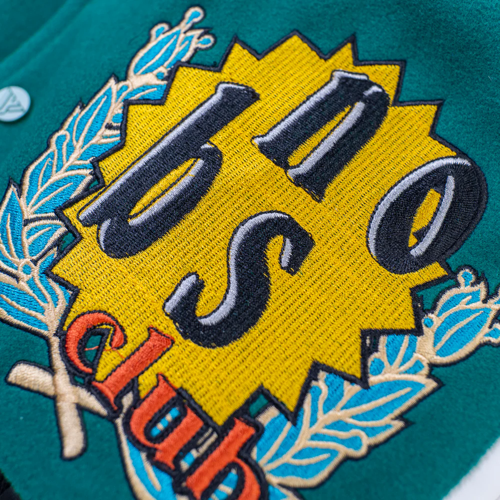 WATSON UNITED WE STAND VARSITY JACKET (GREEN) - Image 5