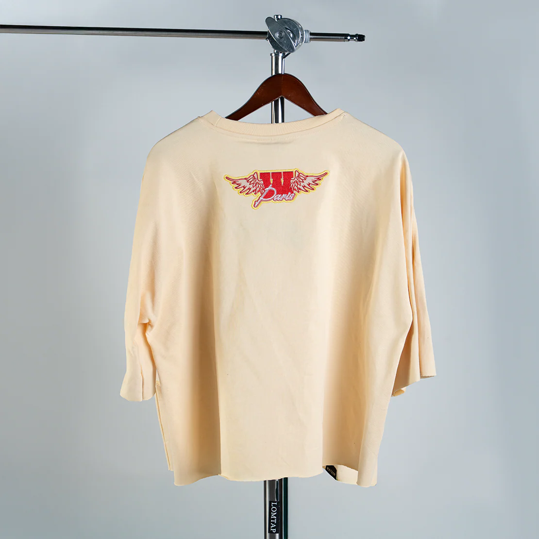 WATSON PARIS CROPPED T-SHIRT (CREAM) - Image 4