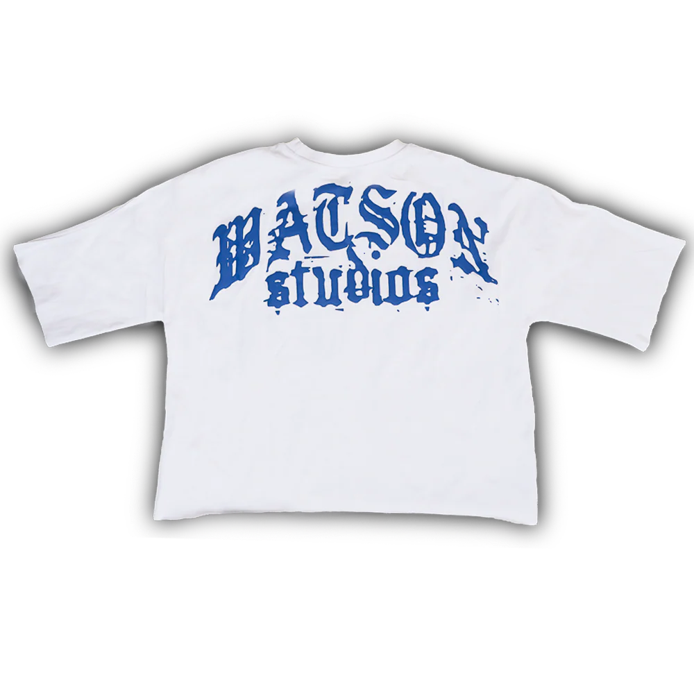 WATSON FCK OFF CROPPED T-SHIRT (WHITE) - Image 6