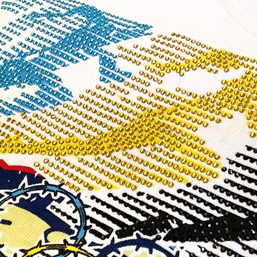 WATSON TRACK AND FIELD CROPPED T-SHIRT (WHITE) - Image 3