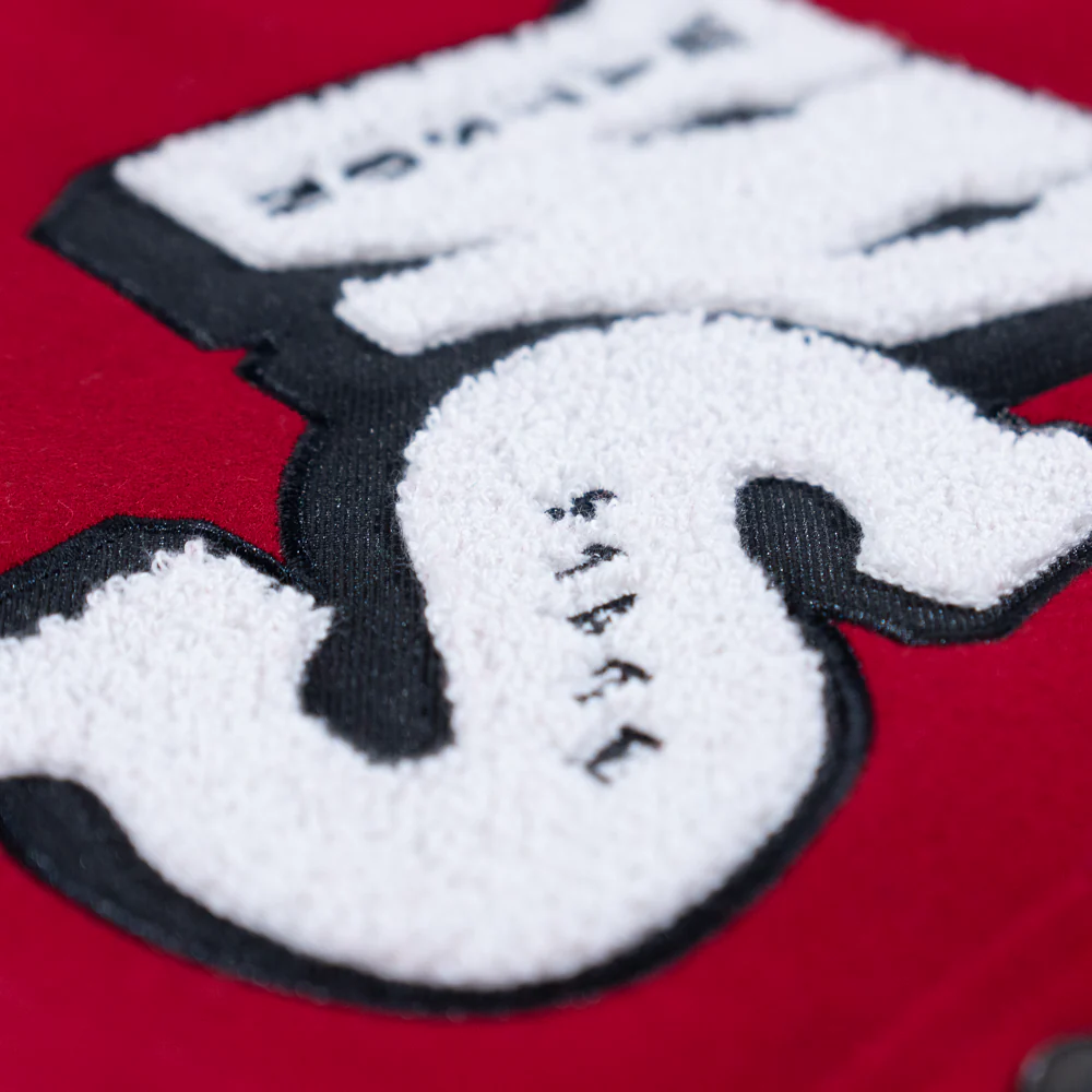 WATSON STATE PANTHER VARSITY JACKET (MAROON) - Image 4