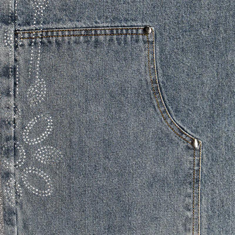 WATSON LIGHT WASH CARPENTER SHORTS - Image 3