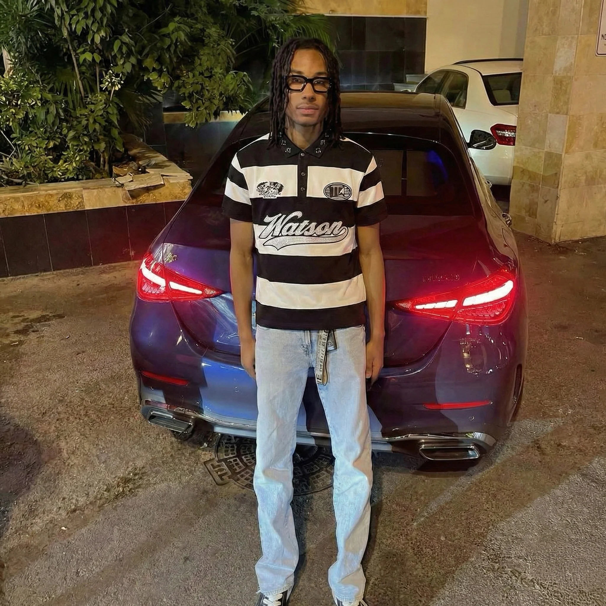 WATSON RUGBY POLO (BLACK/WHITE) - Image 5